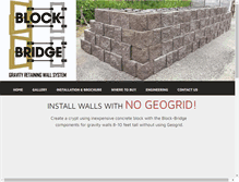 Tablet Screenshot of block-bridge.com